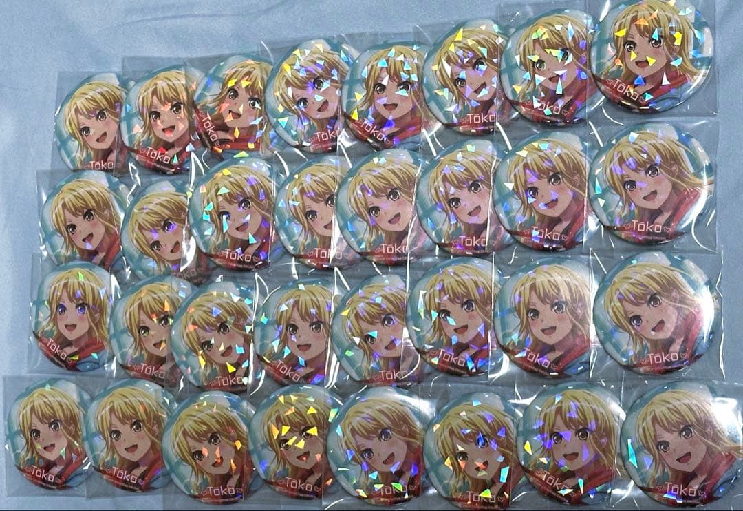 バンドリ 桐ヶ谷透子 マルイ 缶バッジ