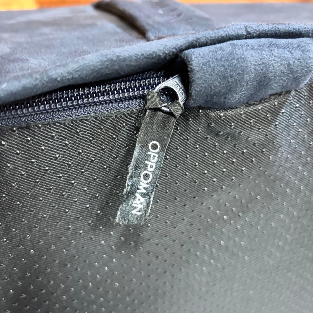 【美品】OPPOMAN オッポマン トランポリン ネイビー スウェード生地