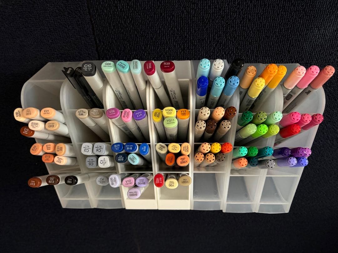コピック80本☆詰め替え19本　まとめ売り（注）ペンスタンドは含まれません
