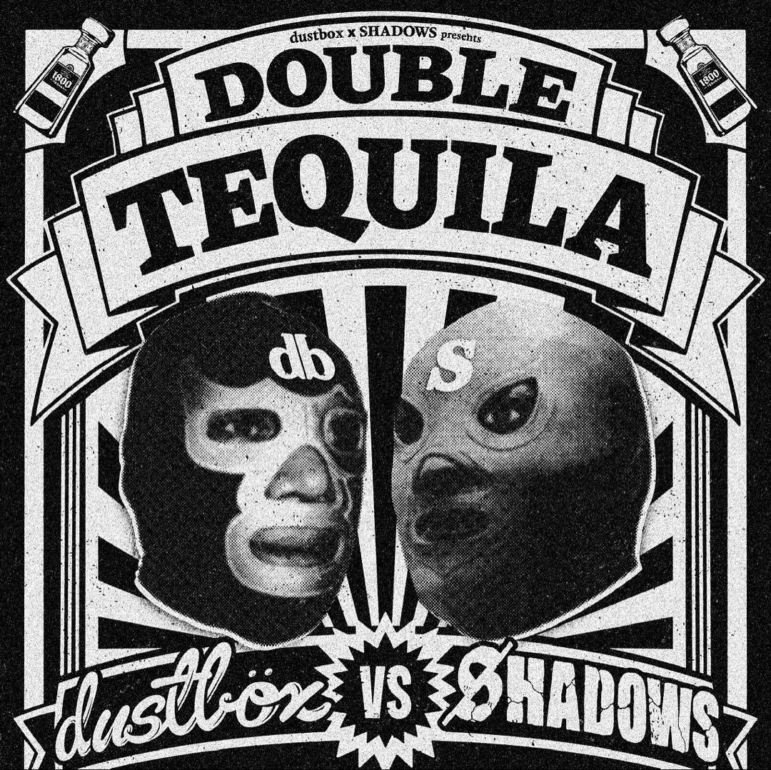 テキーラポン LONG SLEEVE T XL dustbox SHADOWS