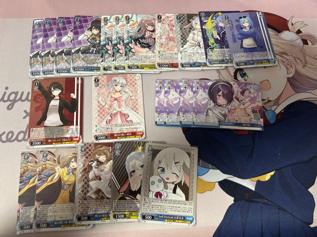 値下げ⭕️ ヴァイスシュヴァルツ あおぎり高校 デッキ パーツ付き