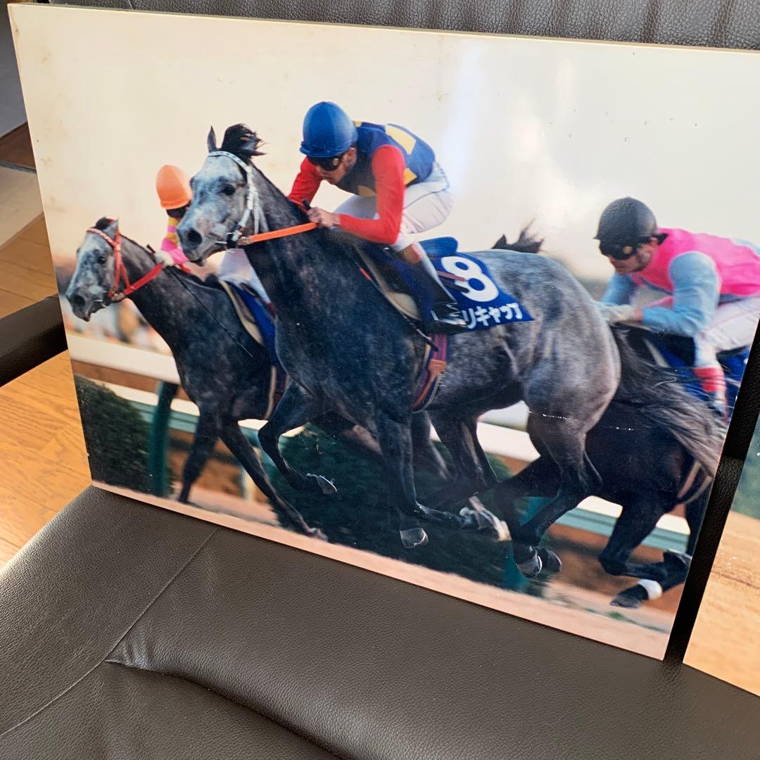 オグリキャップ　パネル　武豊　2枚セット　有馬記念　ジャパンカップ　競馬