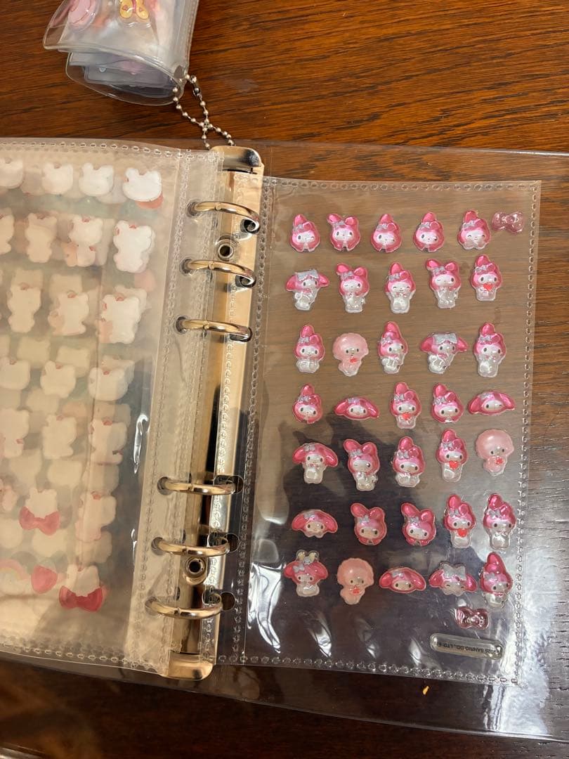 A6バインダー、シール、ミニシール帳付き