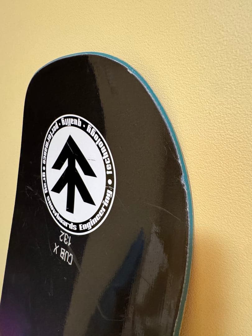 gray sandbox スノーボード　CUB-X 132 ワックス永久無料