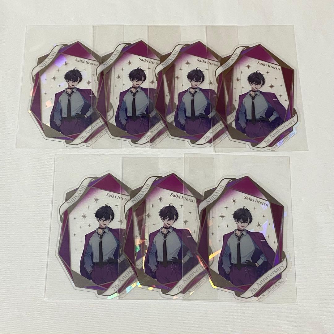 佐伯イッテツ 缶バッジ にじさんじ 7th Anniversary 7周年