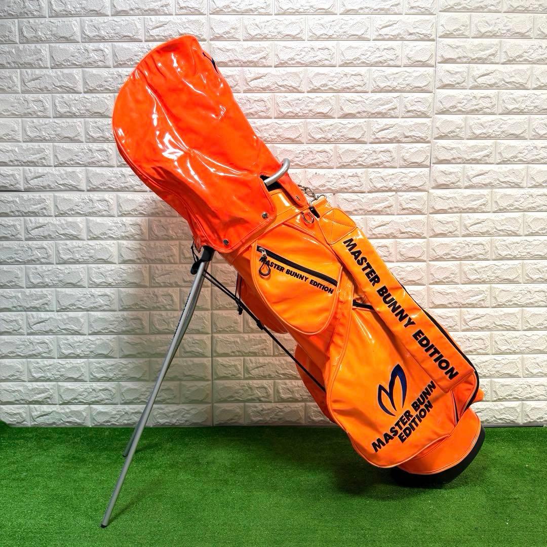 MASTER BUNNY キャディーバッグ　スタンド式　エナメル　希少カラー