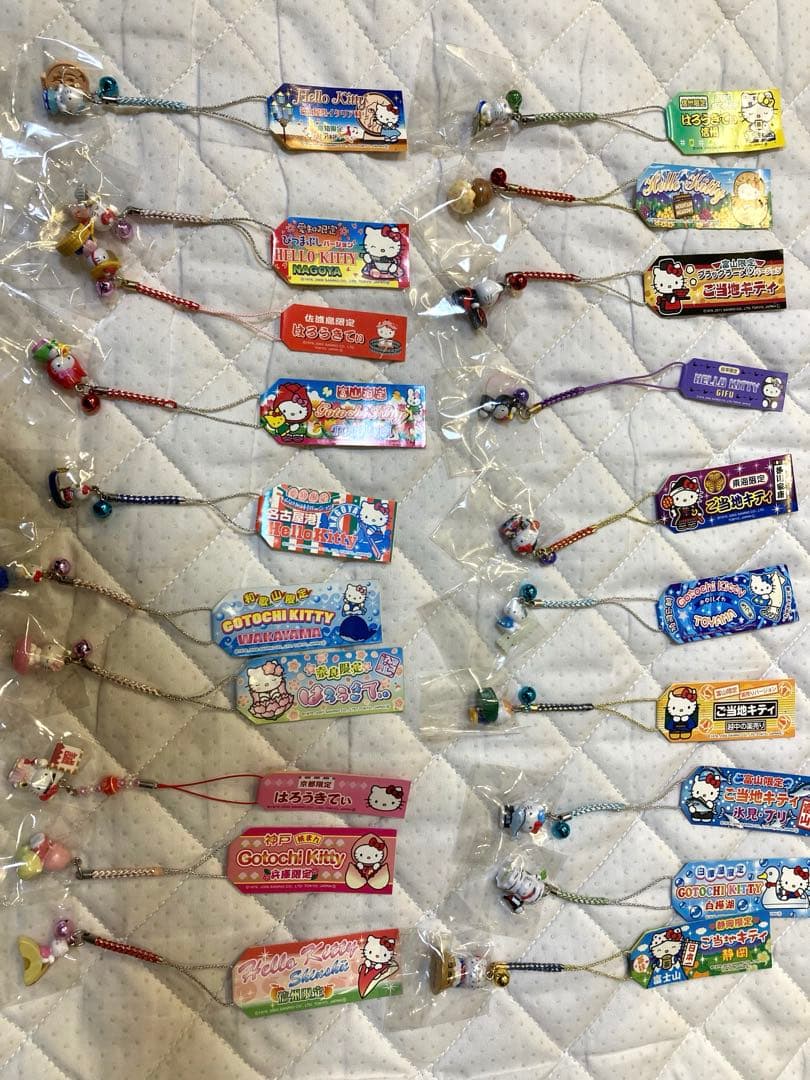 ハローキティ　ご当地　根付け　ストラップ ⭐︎２４５個⭐︎まとめ売り