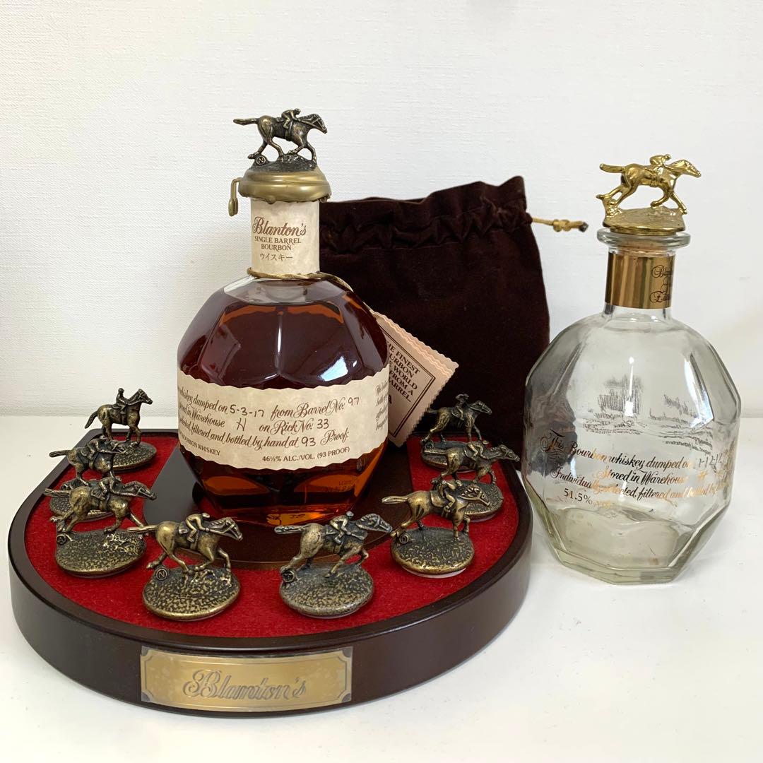 ブラントン　台座＆キャップ　ゴールド空瓶