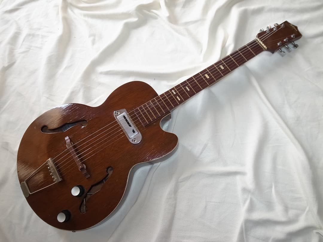 t*y様 昭和レトロ　SILVER MELLOW TONE E65 フルアコ　J