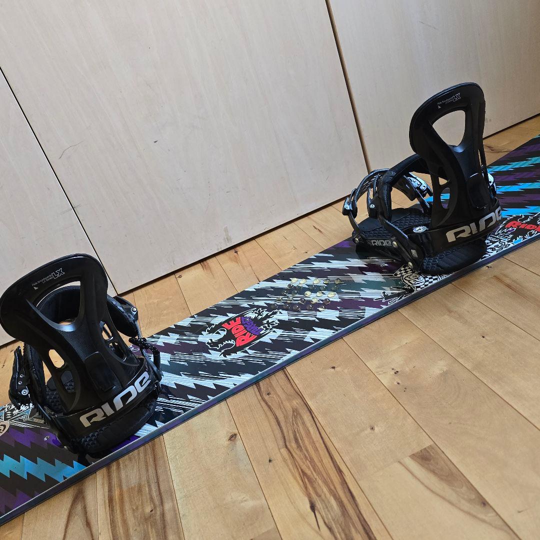 RIDE TARGET 152 ビンディング付き スノーボード　スノボ