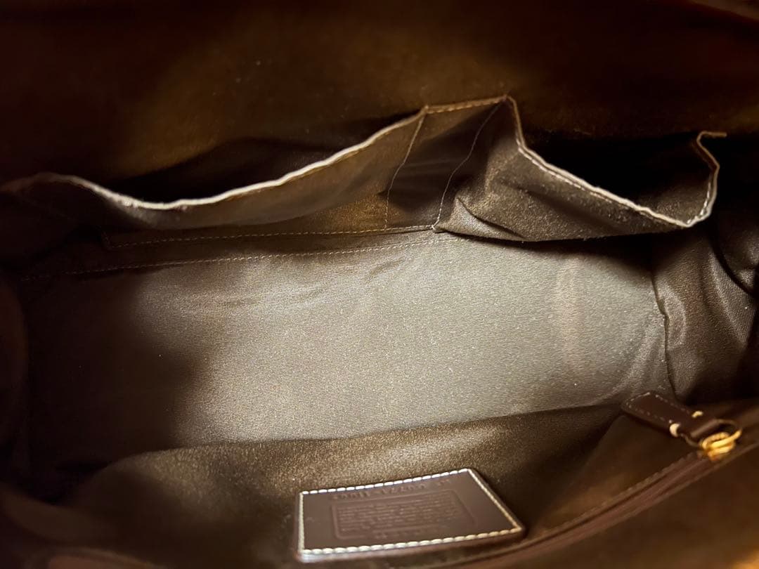 COACH シグネチャー ハンドバッグ コーチ レディース 美品