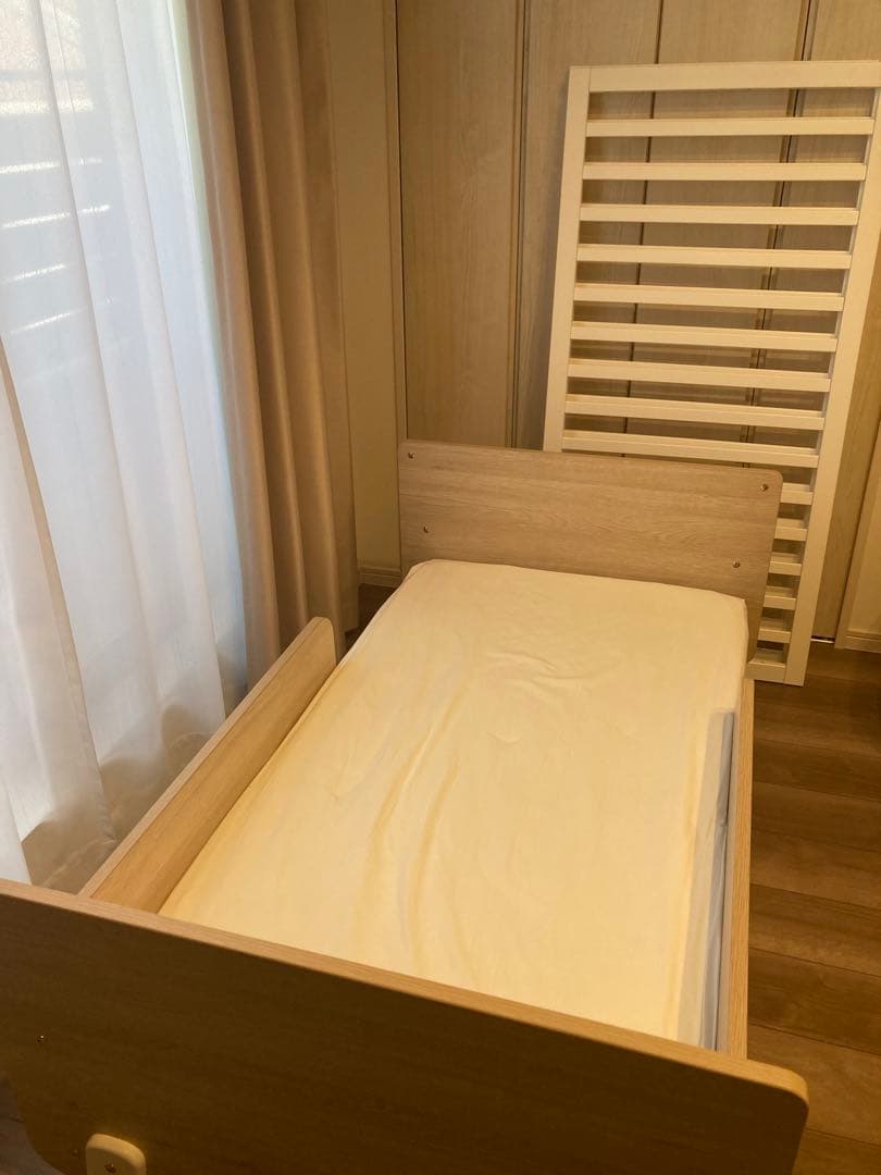 Booriブーリキッズベッド　Nattyナッティ　マットレスや備品付き