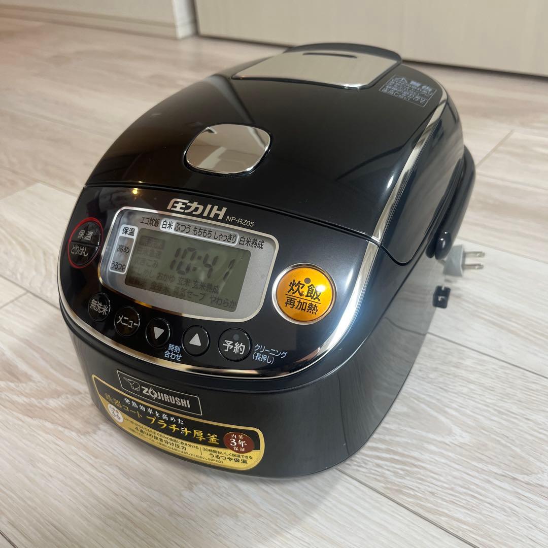 象印 NP-RZ05 炊飯器 ブラック