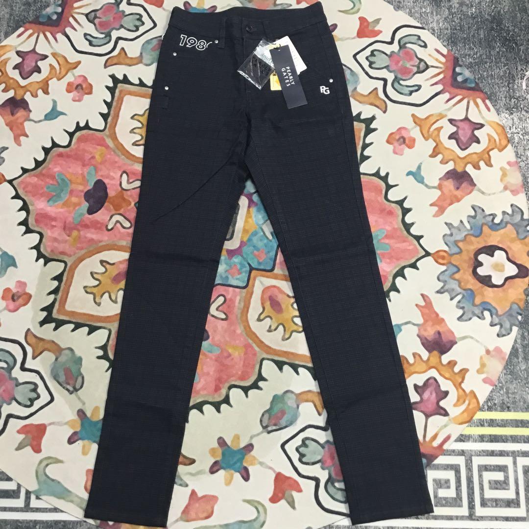 新品タグ付け☆PEARLY GATES 1989 チェック柄パンツ　サイズ00