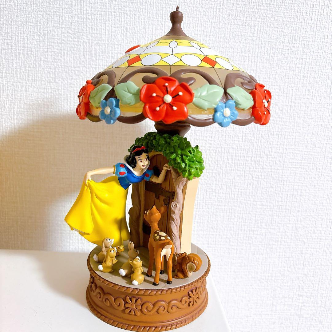 白雪姫 フィギュア LEDライトスタンド(電池入り) ディズニーストア