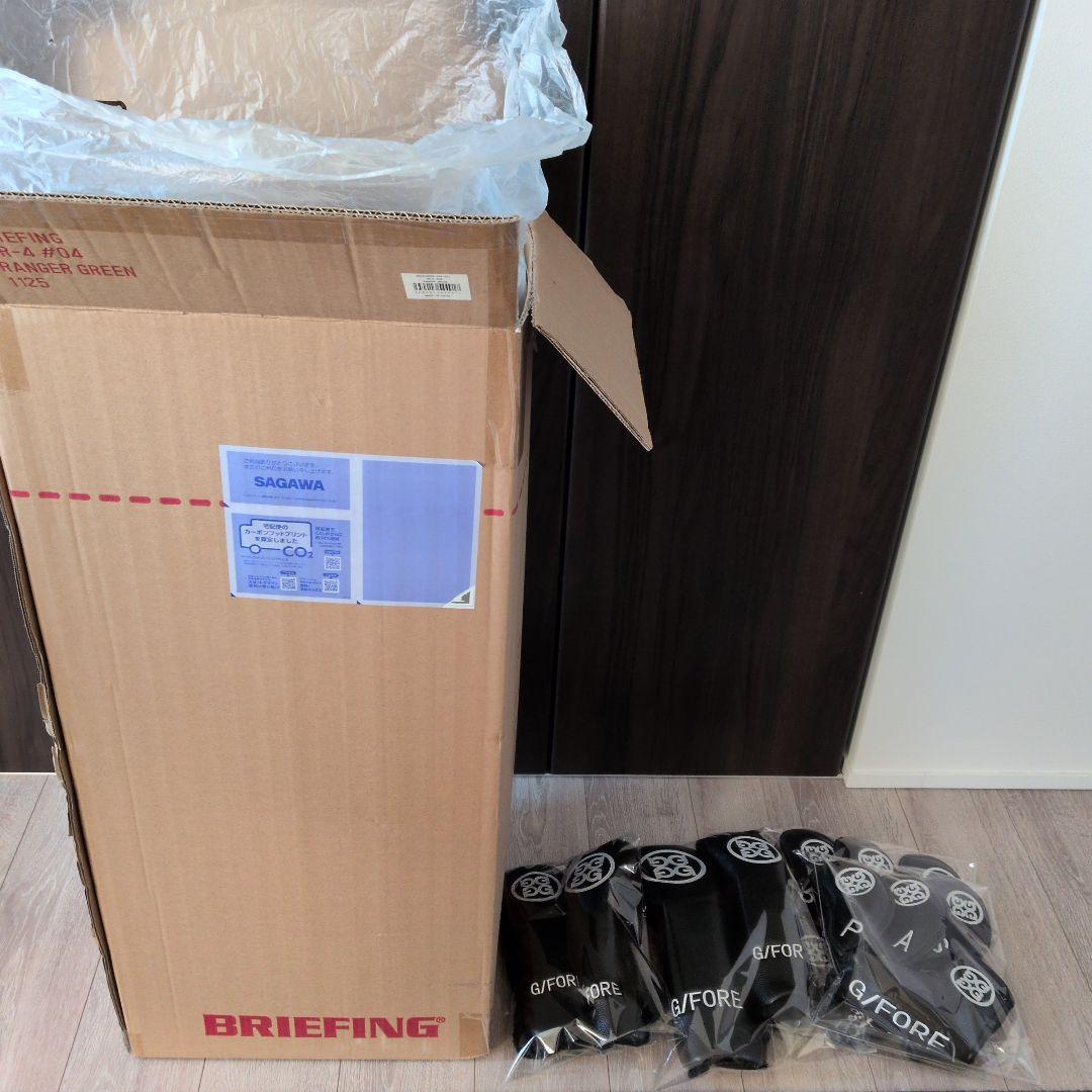 【美品】ジーフォア キャディバッグ ゴルフクラブヘッドカバーセット