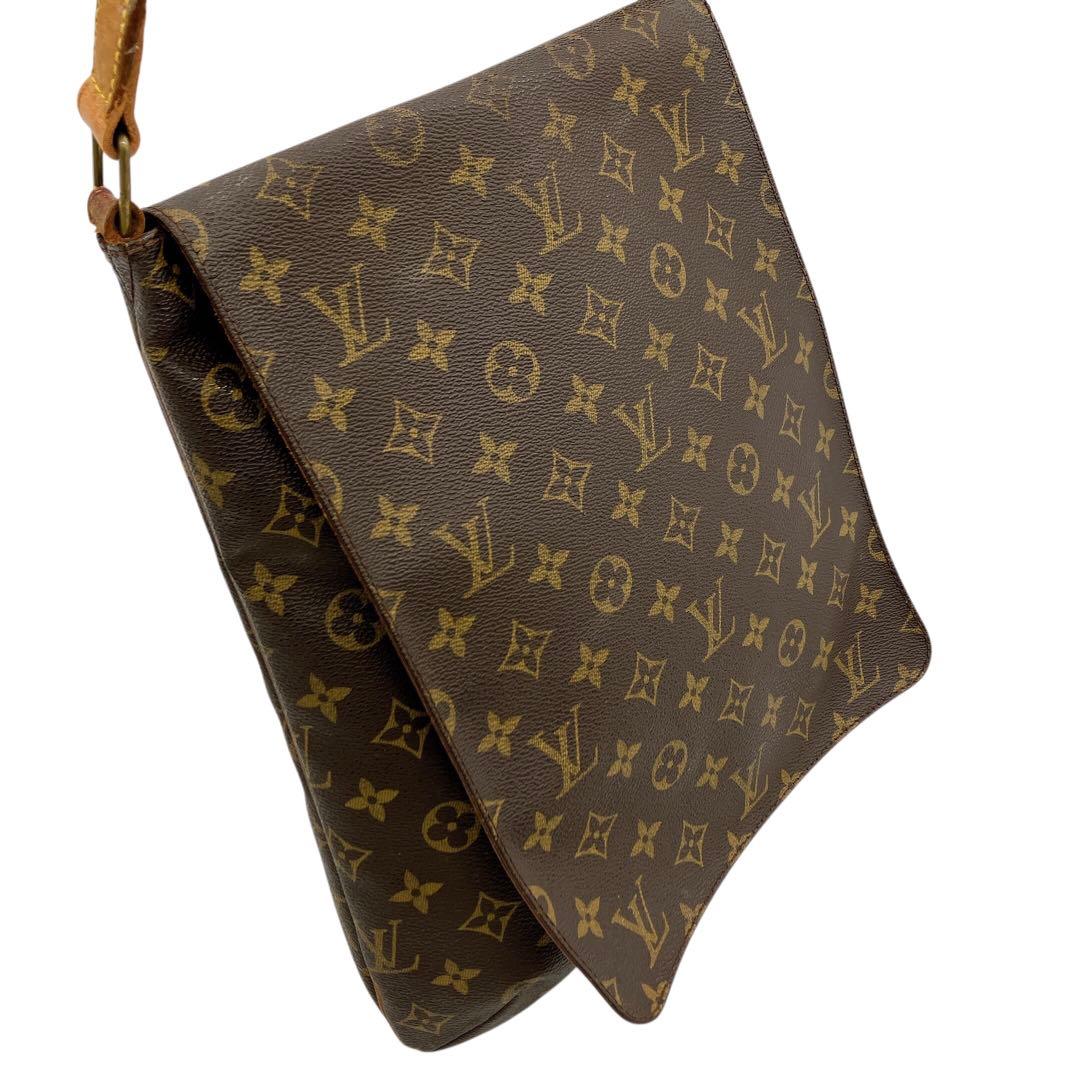 【LOUIS VUITTON】ミュゼット　モノグラム　ショルダーバッグ　A4