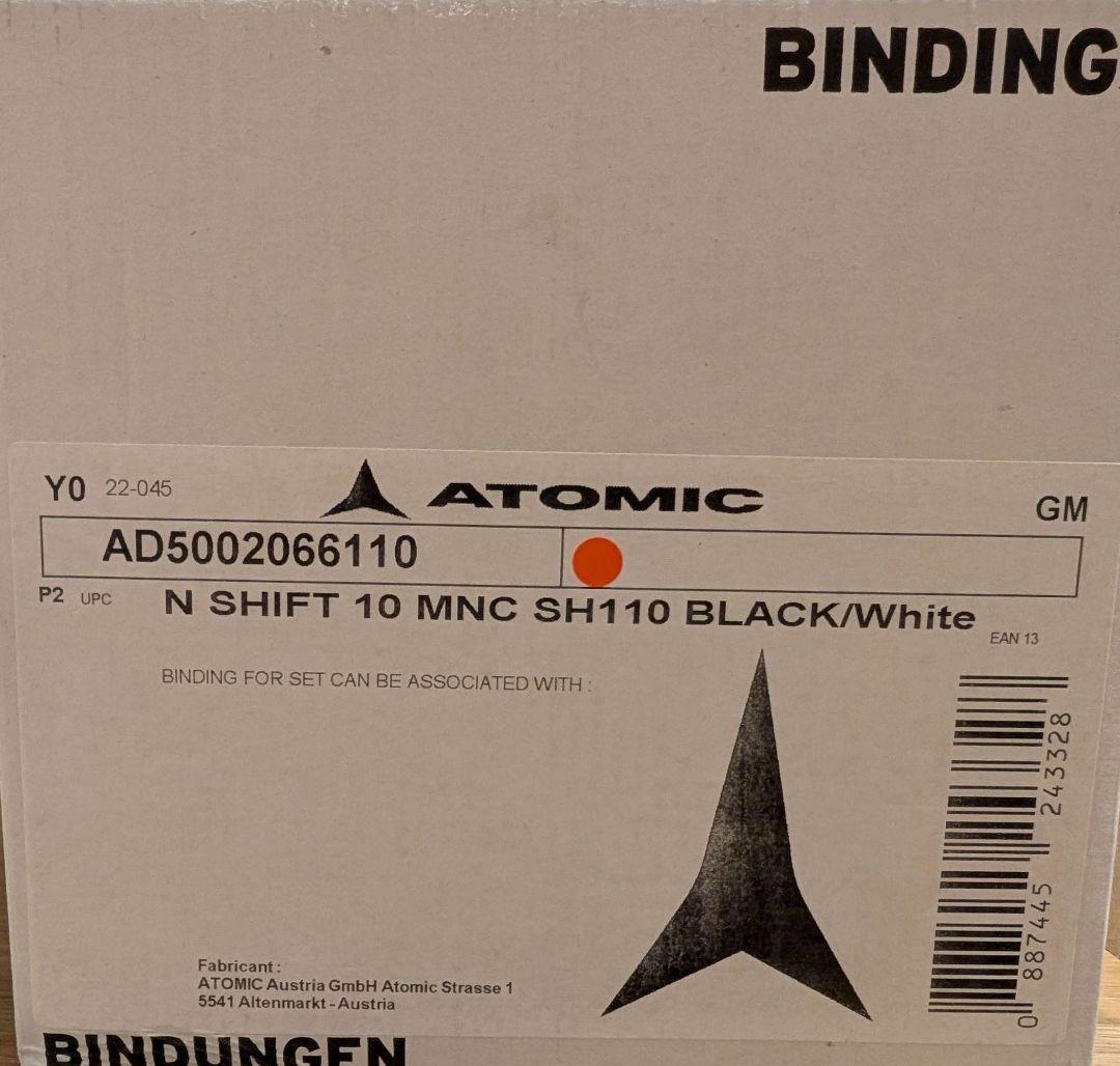 【ATOMIC アトミック】SHIFT 10 MNC シフトビンディング