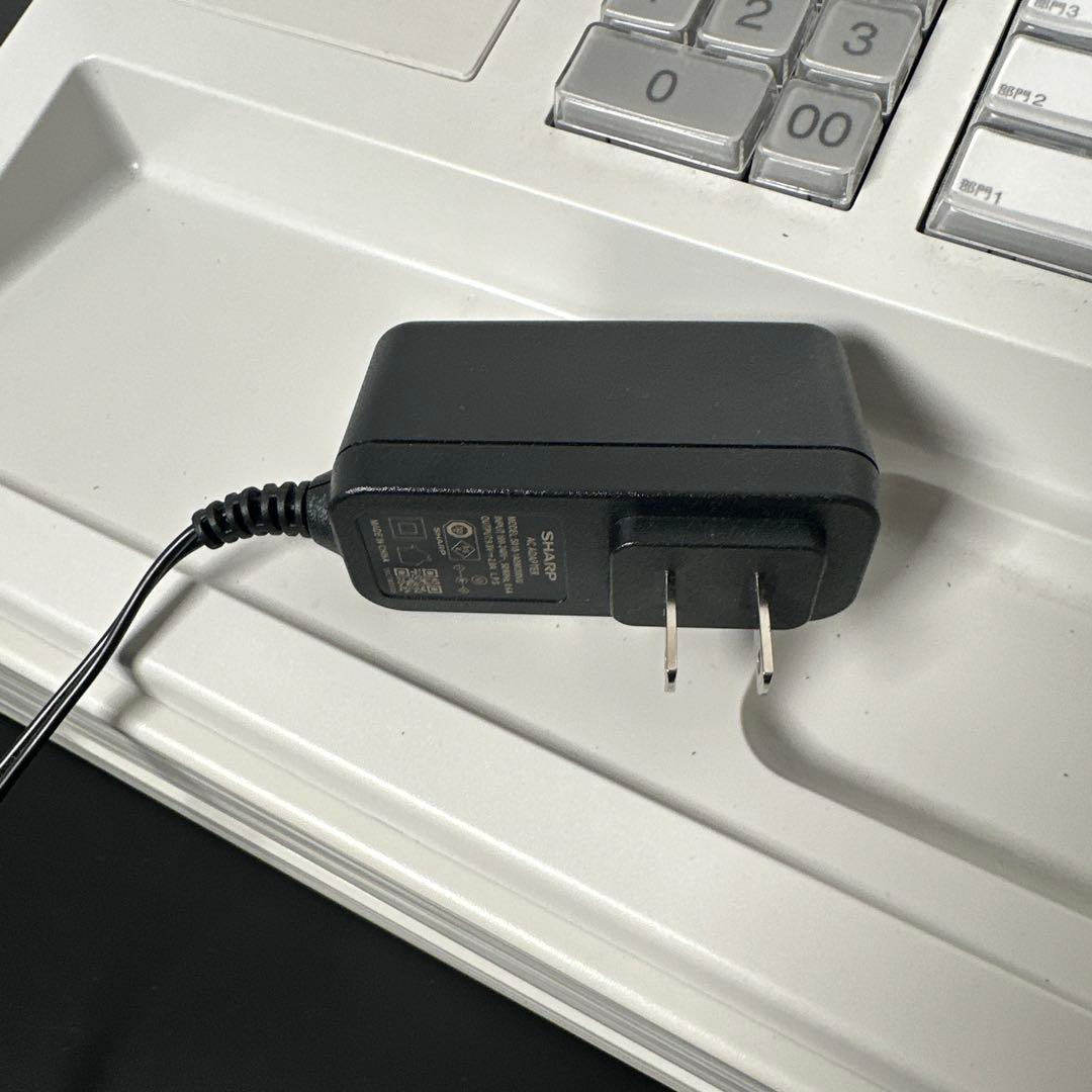 シャープ 電子レジスター XE-A147-W 鍵・取扱説明書付き ※r2※
