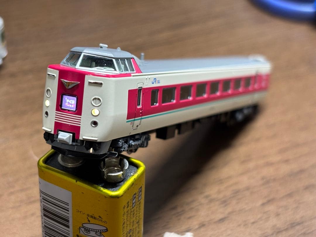 KATO 381系 やくも E3(緑やくも色)+J4 7両 加工品