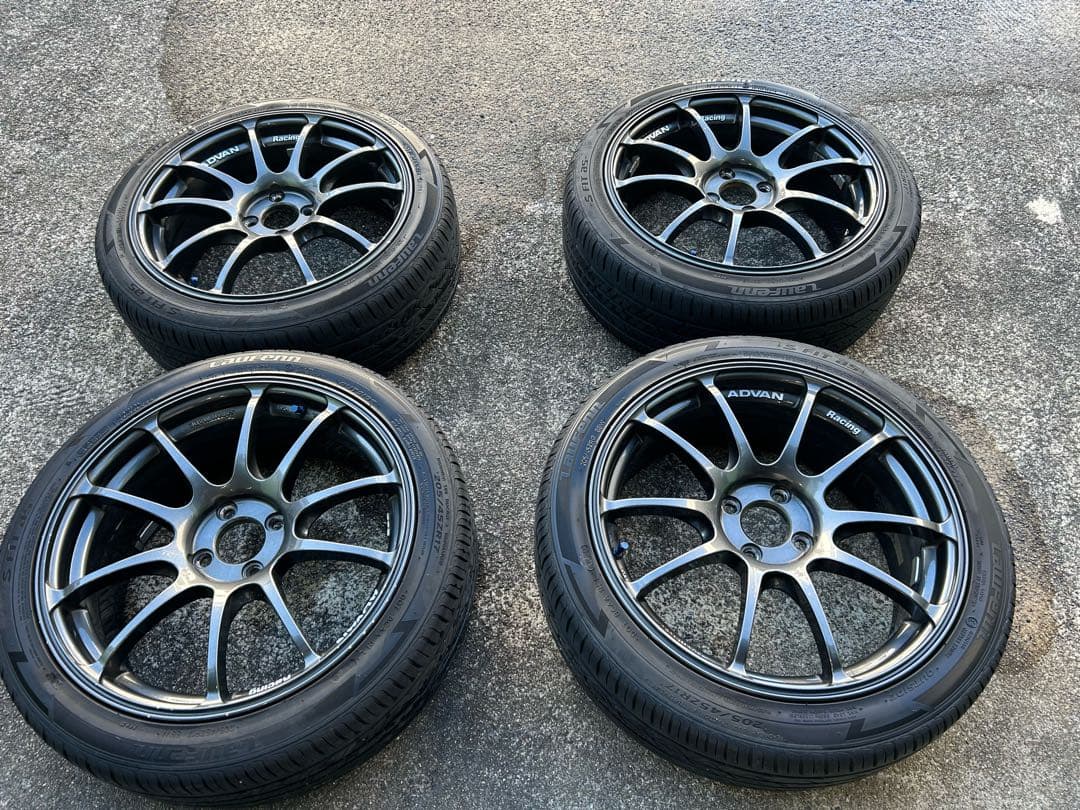 ADVAN 17インチ ホイールセット タイヤ付き　ND ロードスター