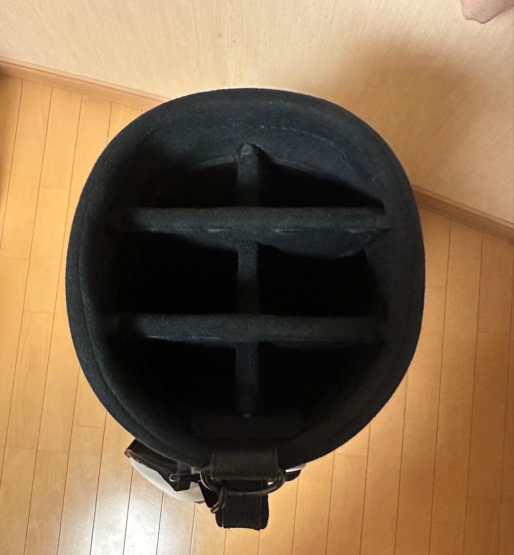 TRAVIS MATHEW キャディバッグ ブラック/ホワイト