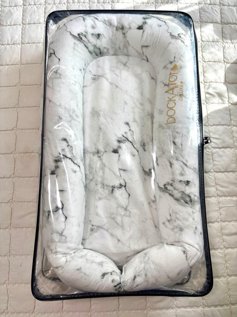 【美品】人気商品ドッカトット　マーブル柄