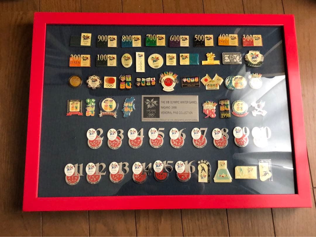 長野五輪　メモリアルピンズコレクション　カウントダウンピンバッジセット　欠品あり