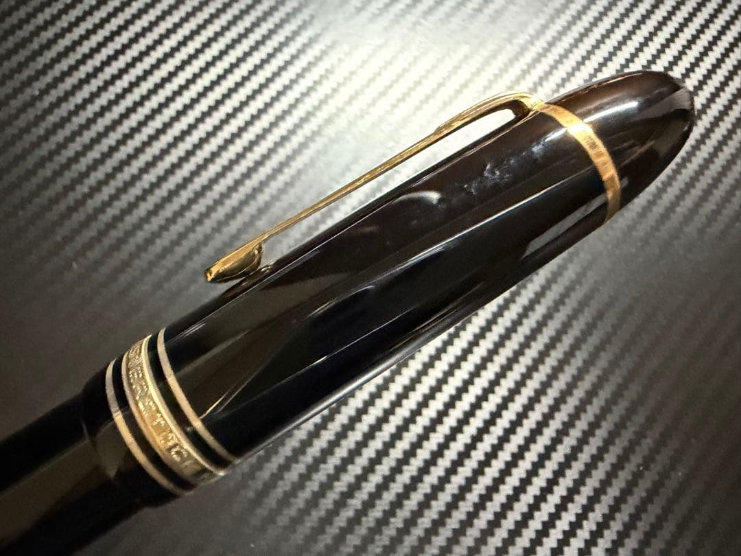 未使用に近い モンブラン 149 14C 中白 F 細字 万年筆