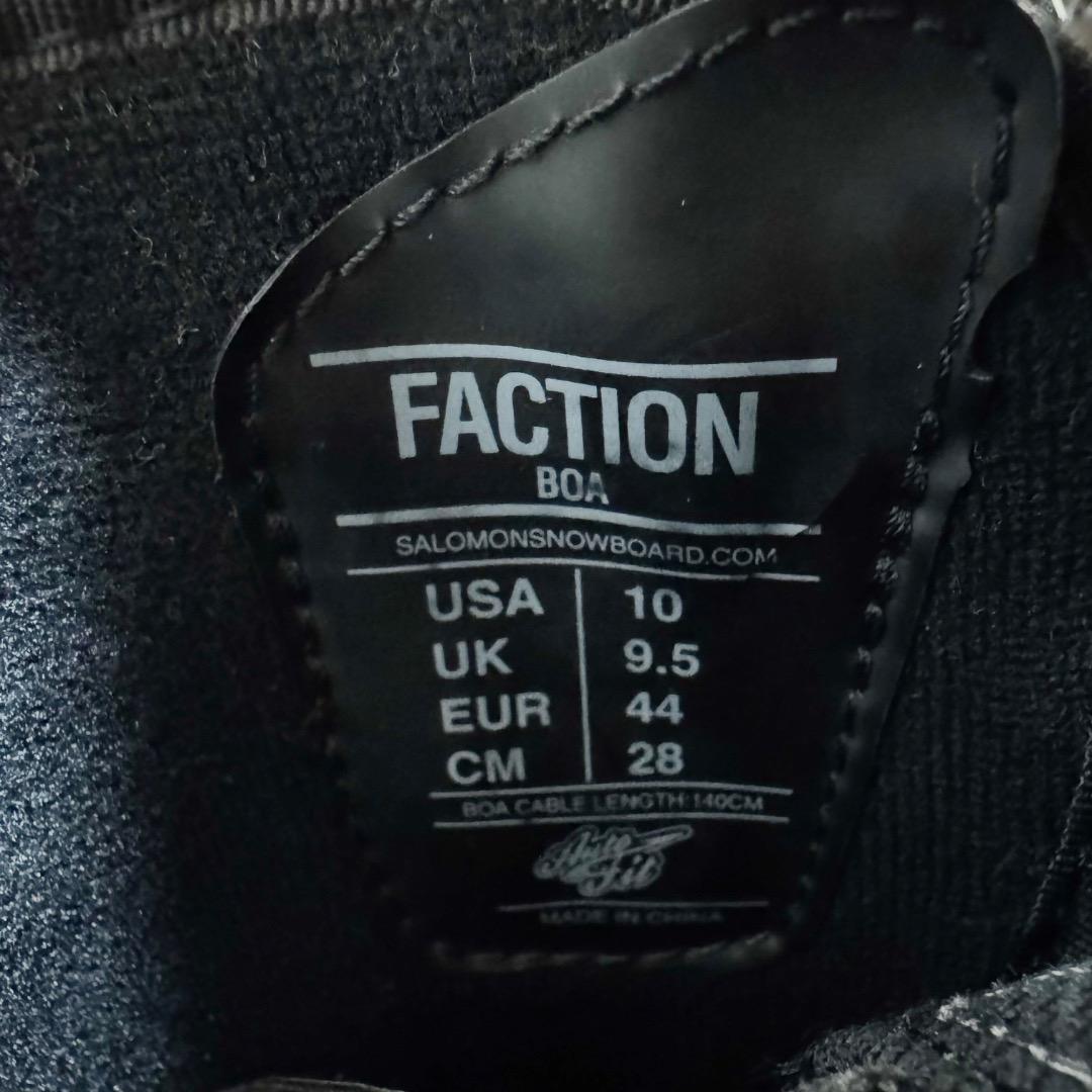 サロモン FACTION BOA スノーボード ブーツ 28cm
