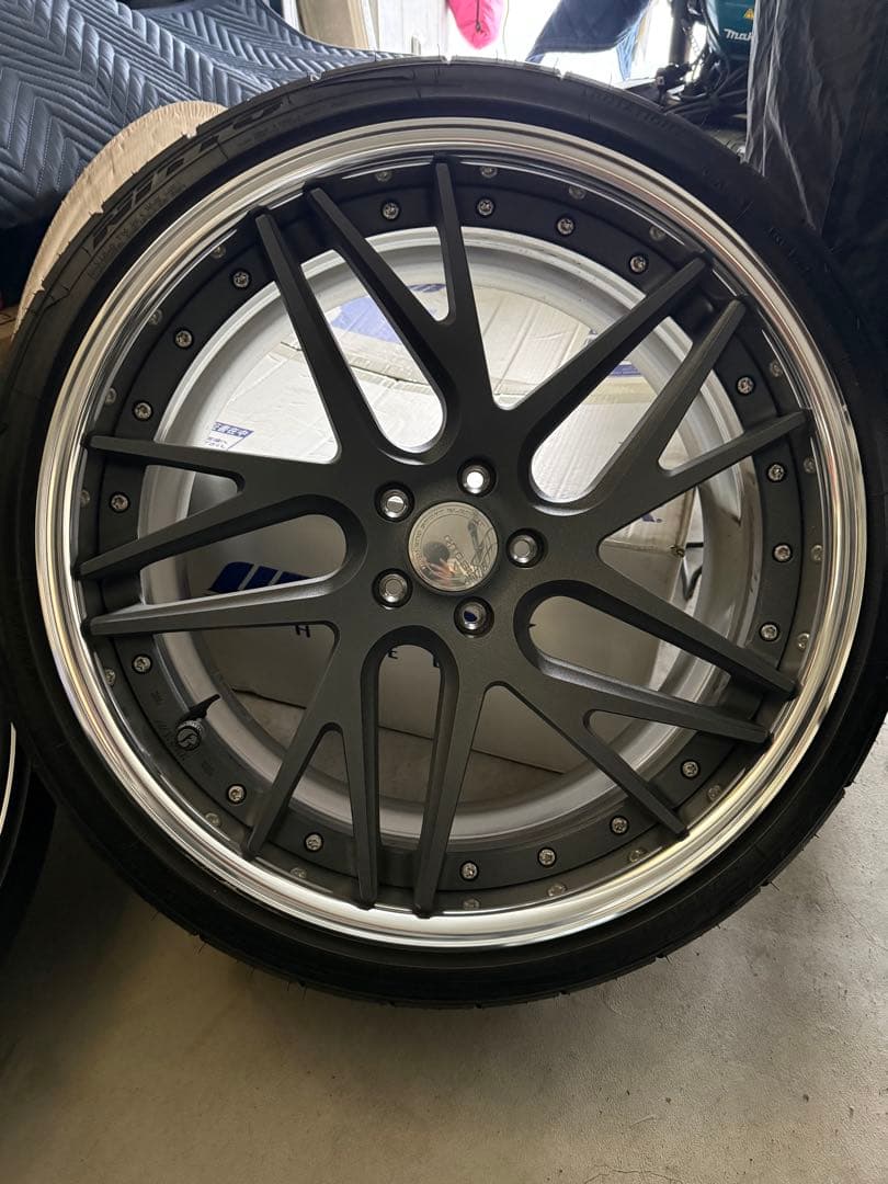 こっこ　21インチ ワークcvx フルリバースリム　カスタムディスク