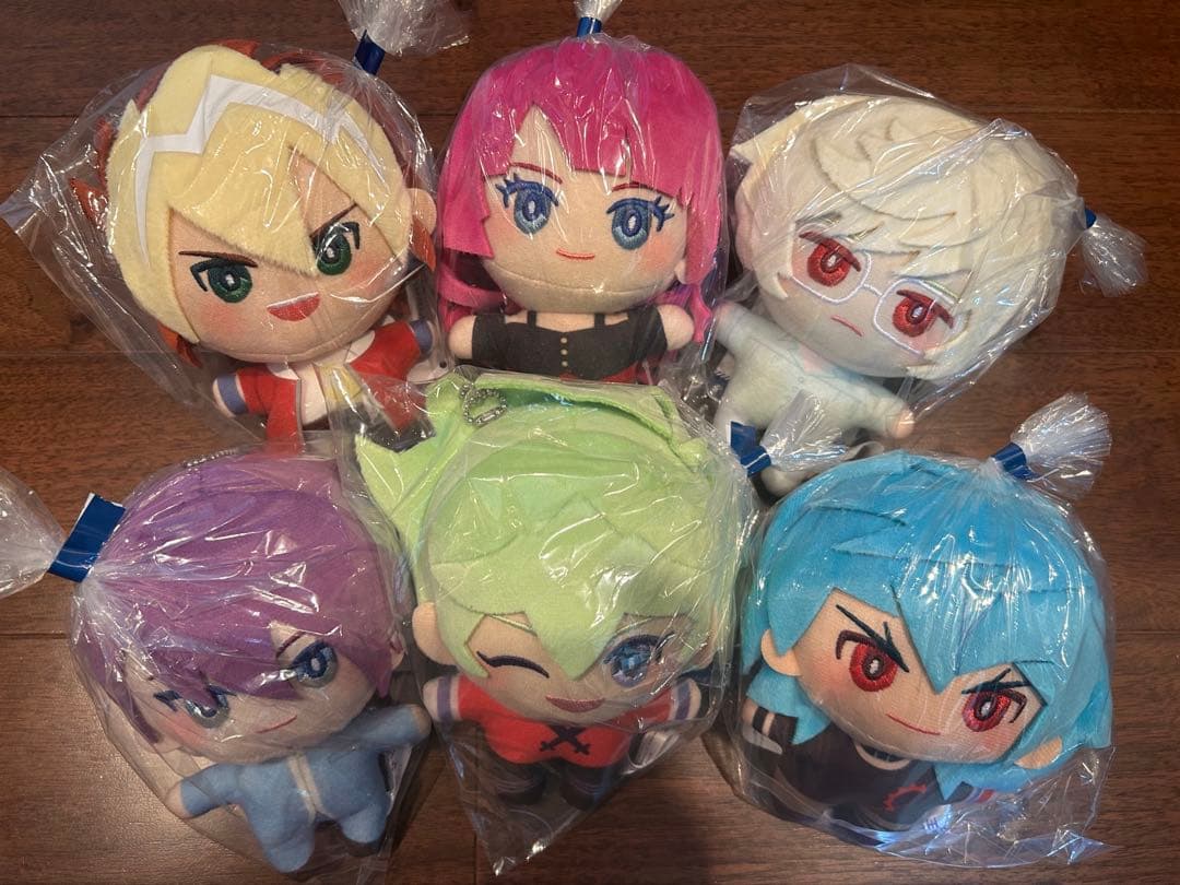 遊☆戯☆王 SEVENS みにコレ！ ぬいぐるみ コンプリート　6点セット