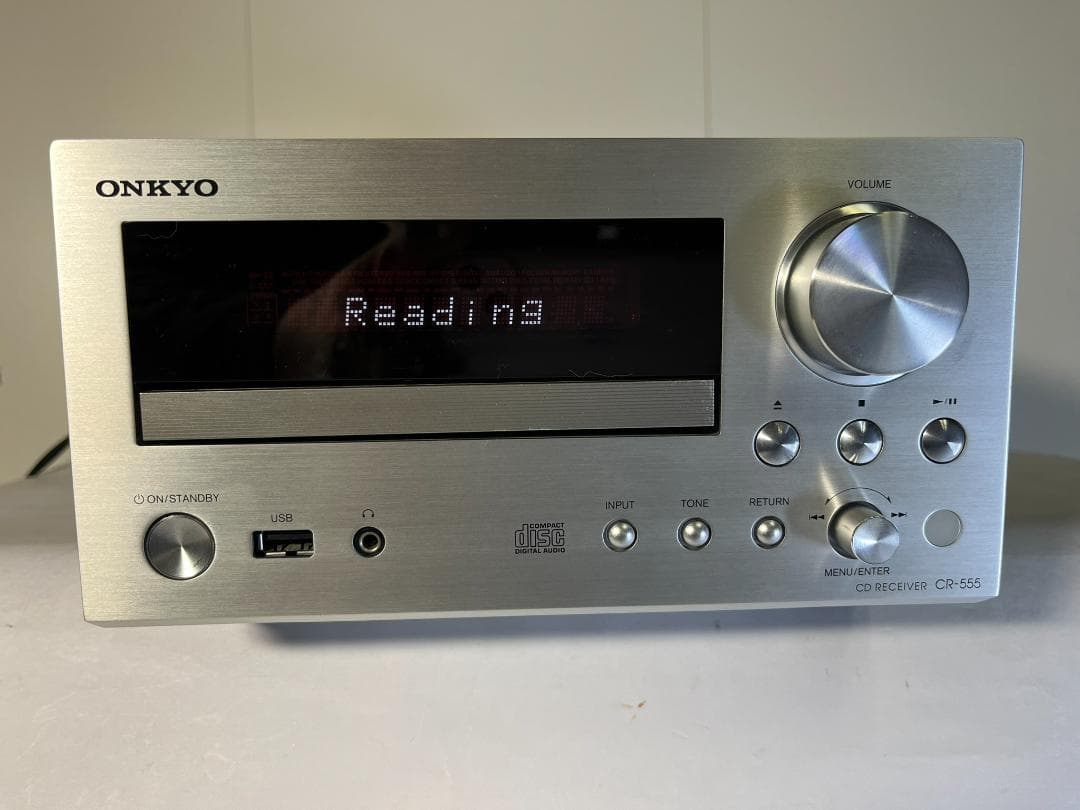ONKYO オンキョー CR-555 CDレシバーアンプ/本体のみ中古品⑤