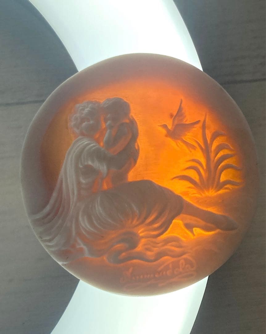 カメオ　シェル　ルース　母親と子供