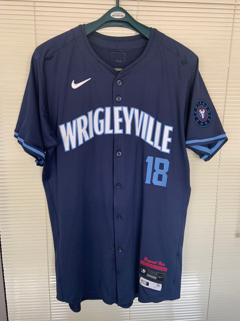 ガ*ン様 今永昇太 シカゴカブス球団支給ユニフォーム　 2024年 シティコネク