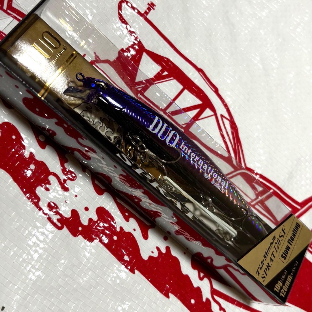 ポ*チ様 【釣りフェス2026】 DUO タイドミノースプラット120SF 非売