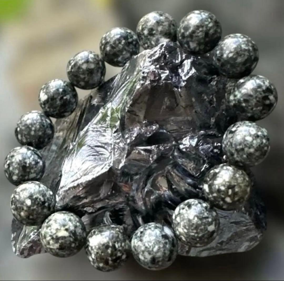 【遠野霊石】高波動｜感謝が奇跡を呼ぶ・魂を整える12mmブレスレット