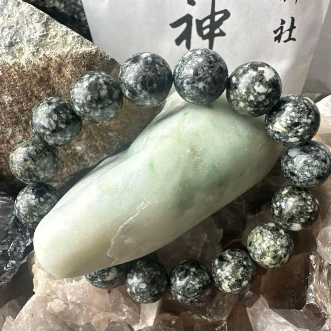 【遠野霊石】高波動｜感謝が奇跡を呼ぶ・魂を整える12mmブレスレット