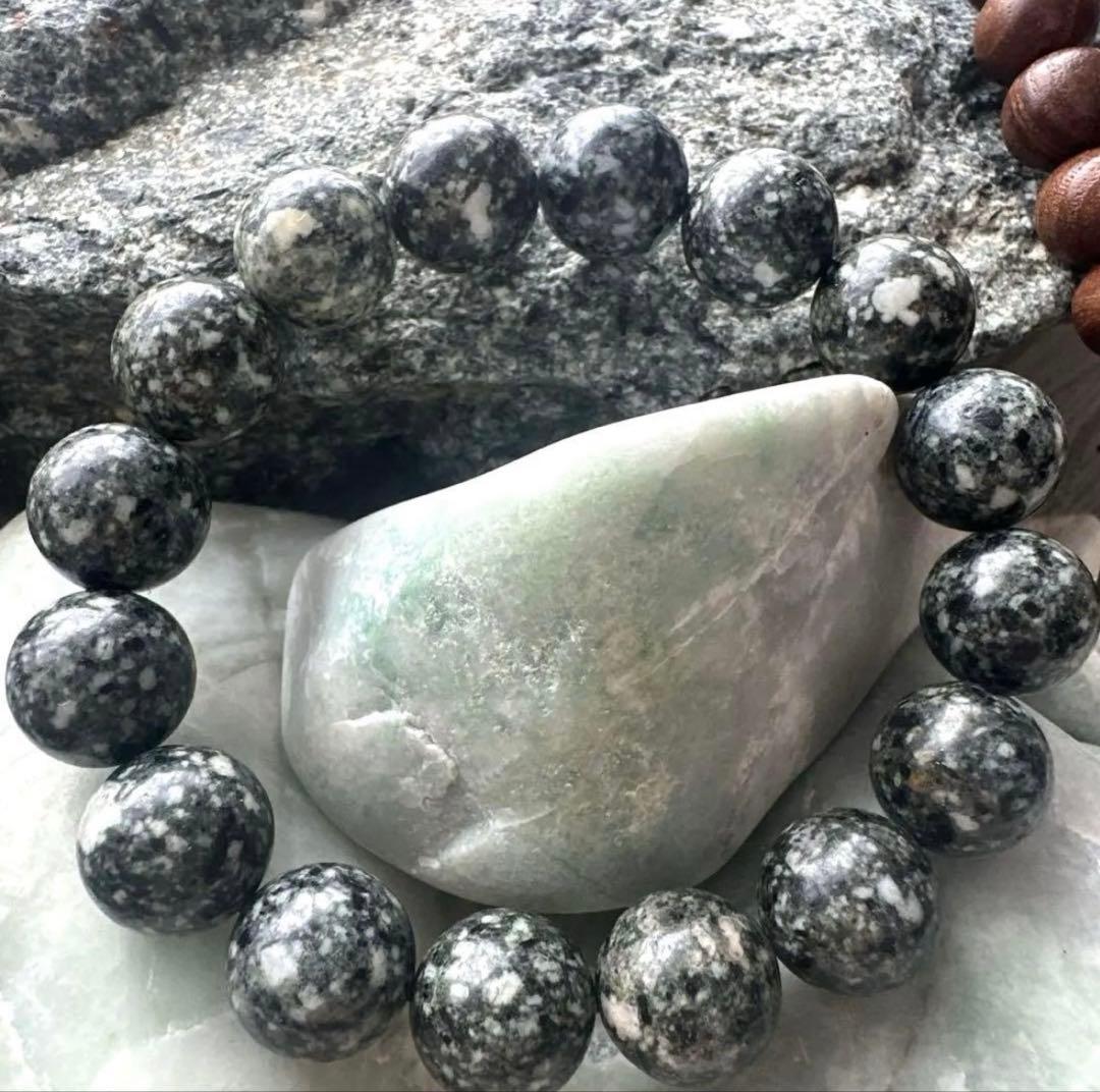 【遠野霊石】高波動｜感謝が奇跡を呼ぶ・魂を整える12mmブレスレット