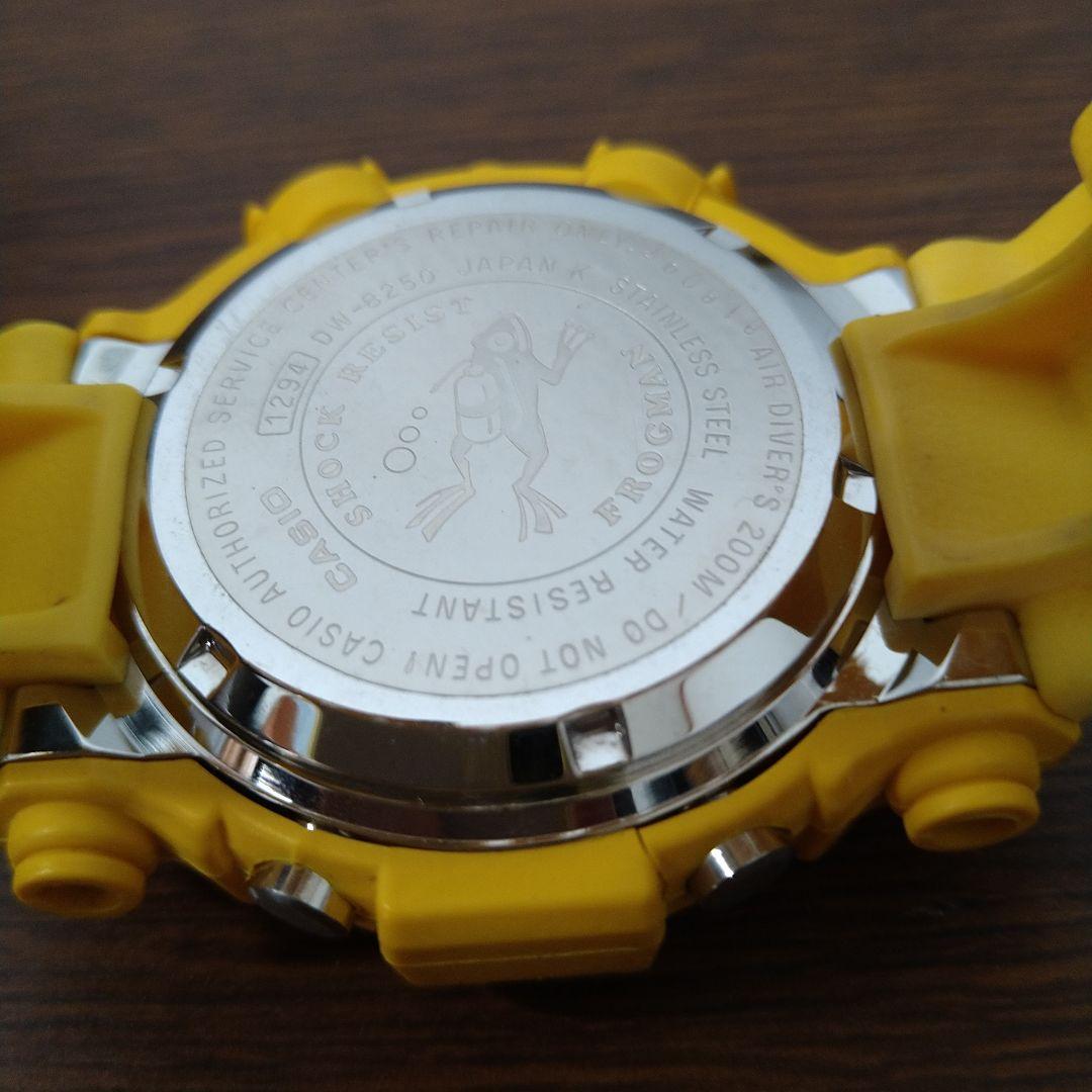 【ジャンク】G-SHOCK フロッグマン DW-8250QY-9T ベゼル割れ