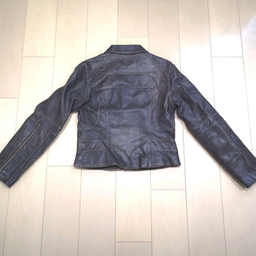 リーバイス レザージャケット シングルライダース Ｍ ヴィンテージ加工 激レア品