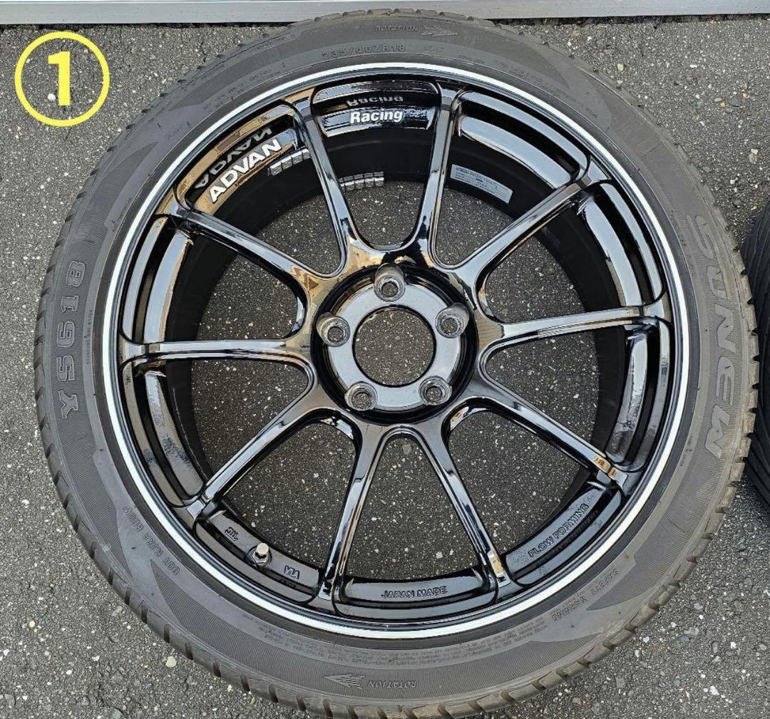 アドバンレーシング　RZ2　114.3　18インチ　8.5J　+45