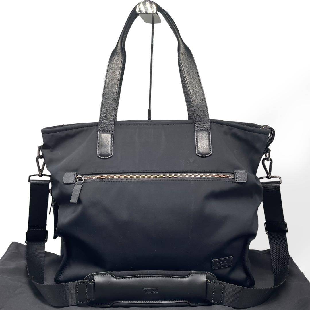 良品　TUMIトゥミ ハリソン イースト ウエスト トートバッグ ブラック