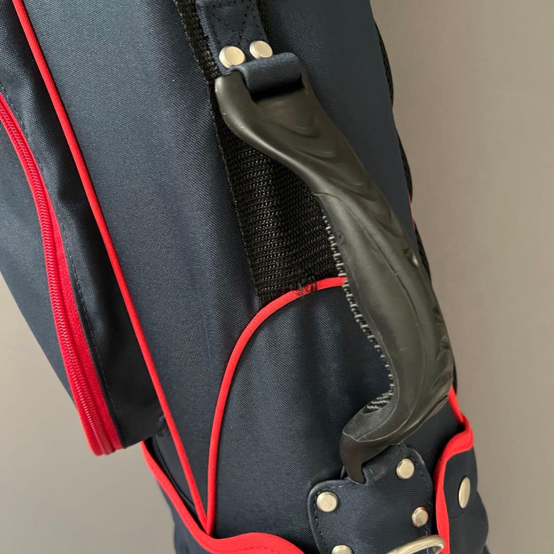 ジャックバニー　パーリーゲイツ　キャディバッグ ゴルフ　ロゴ　スタンド　自立