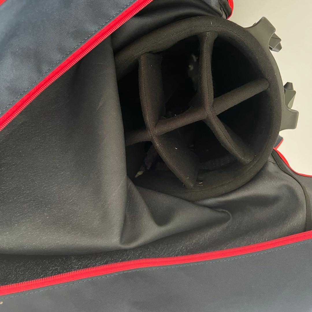 ジャックバニー　パーリーゲイツ　キャディバッグ ゴルフ　ロゴ　スタンド　自立