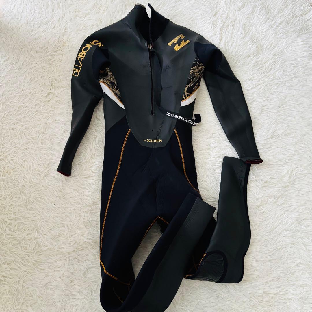 美品✨ビラボン　ウェットスーツM ブラック