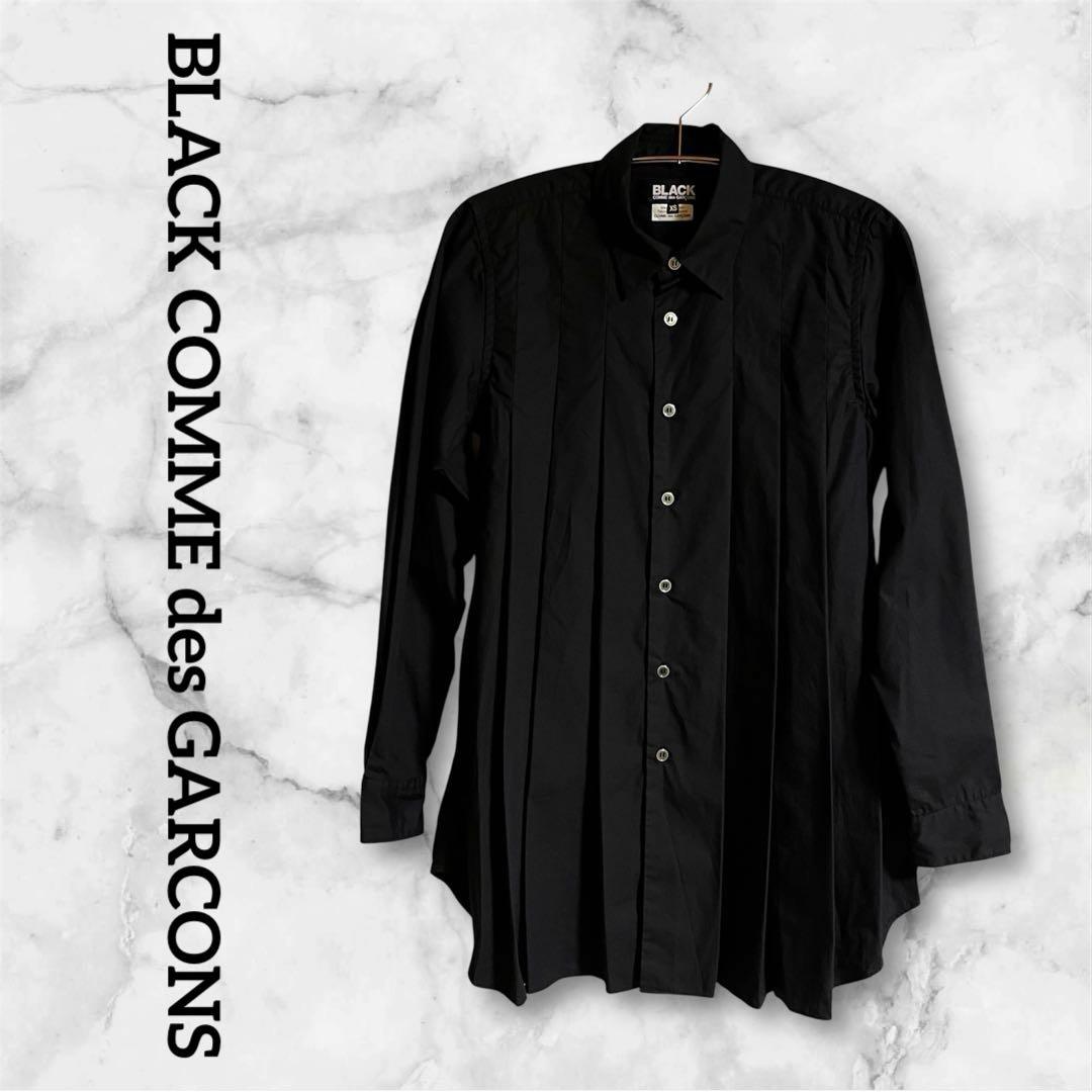 COMME des GARÇONS コムデギャルソン 黒 シャツ XS美品