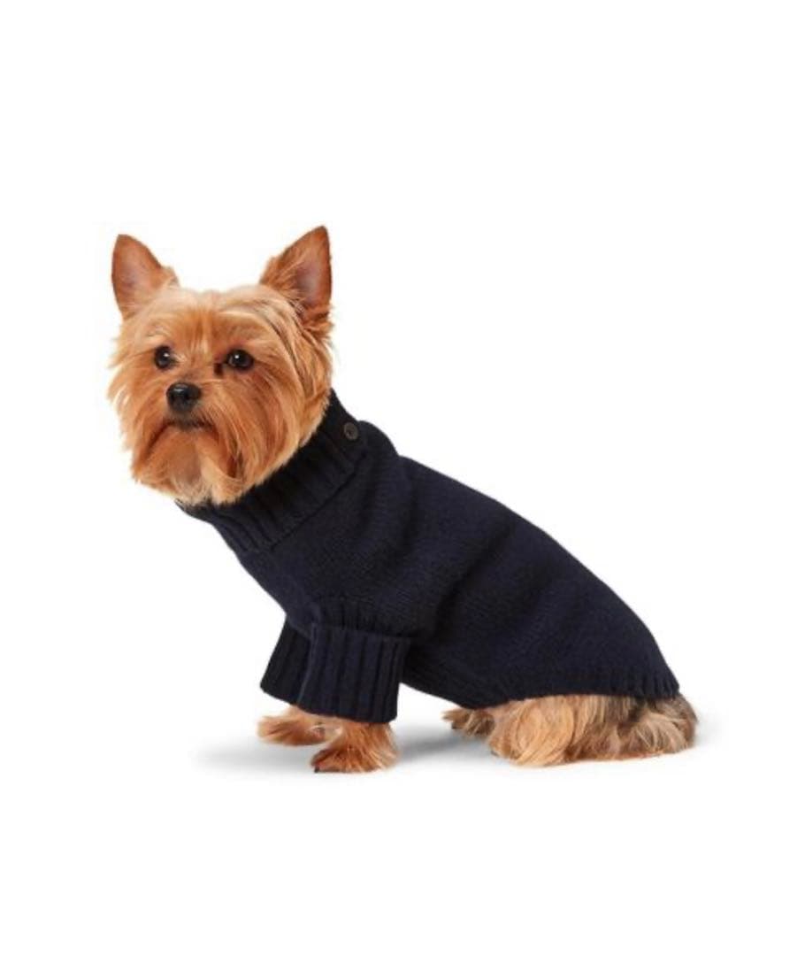 【新品未使用】ラルフローレン　犬服 ウールブレンド ドッグセーター　Mサイズ