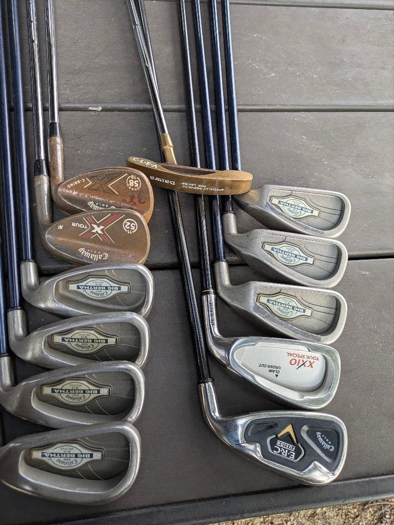 豪華18本 キャロウェイ ゴルフクラブ メンズフルセット オマケ付き 初心者R