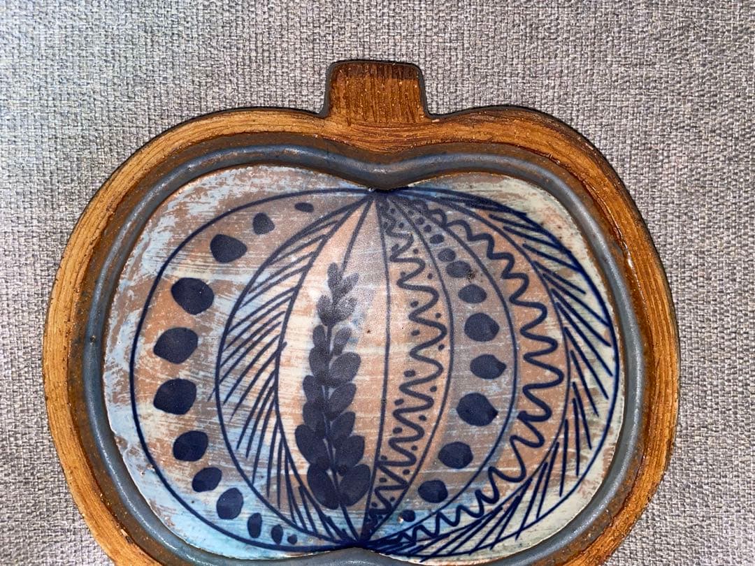 Irma Yourstone イルマ・ユアストン カボチャの陶板